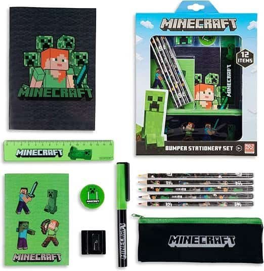Kit Papelaria Minecraft