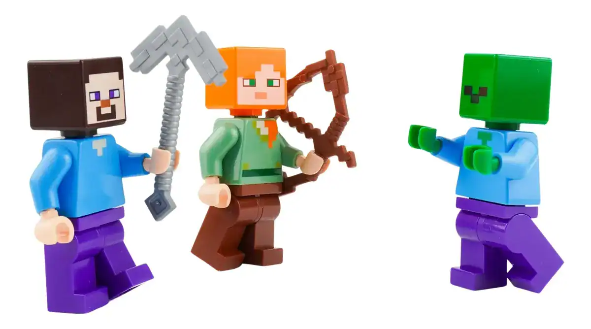 LEGO Minecraft Pack Figuras Surpresa — Minifigures Colecionáveis