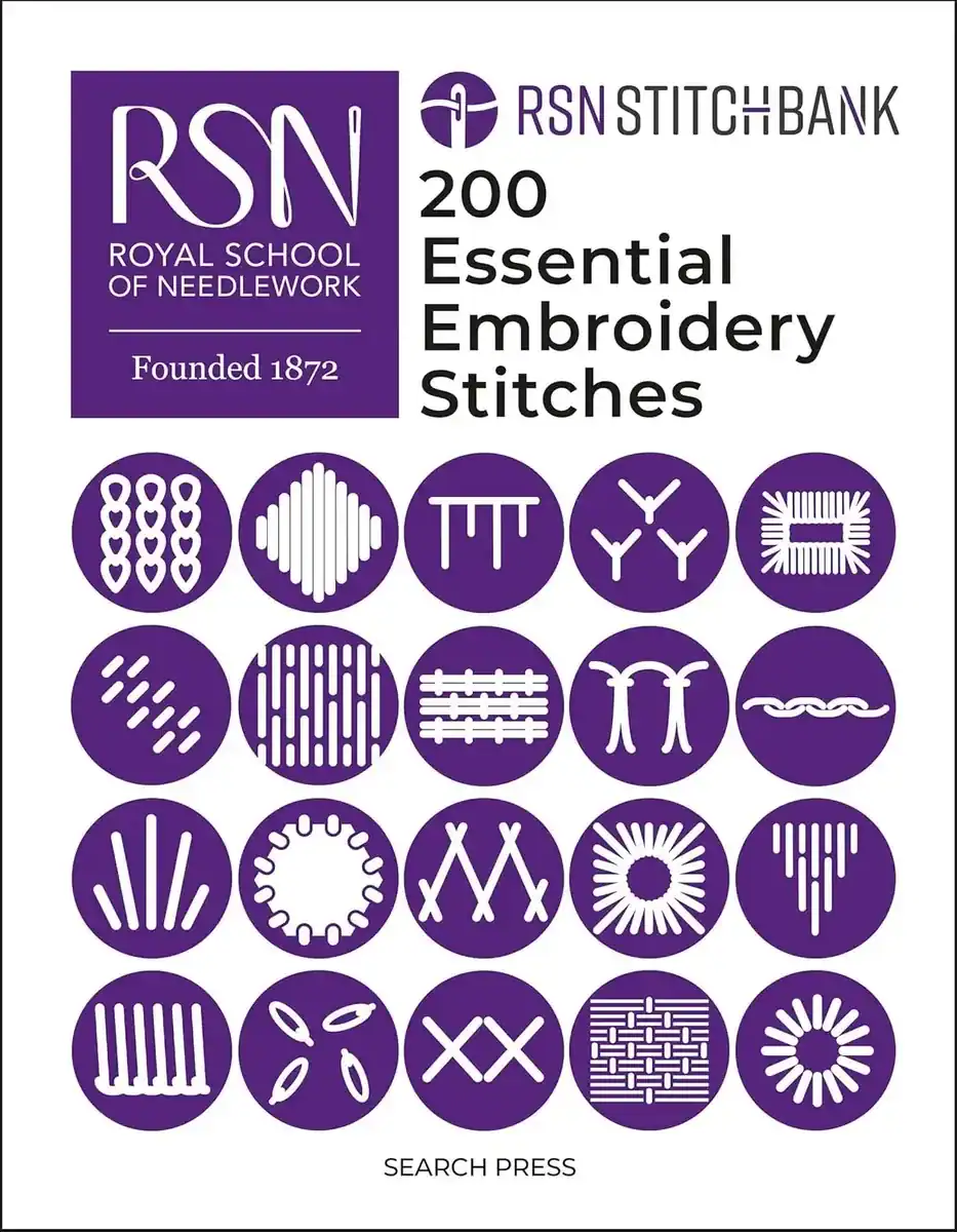 RSN Stitch Bank — 200 Essential Embroidery Stitches