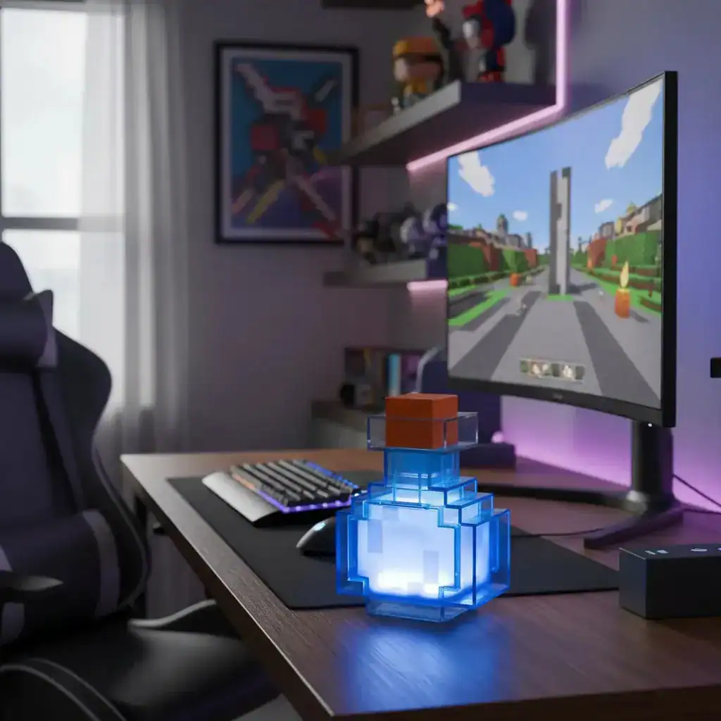 Luminária Minecraft LexLight LED