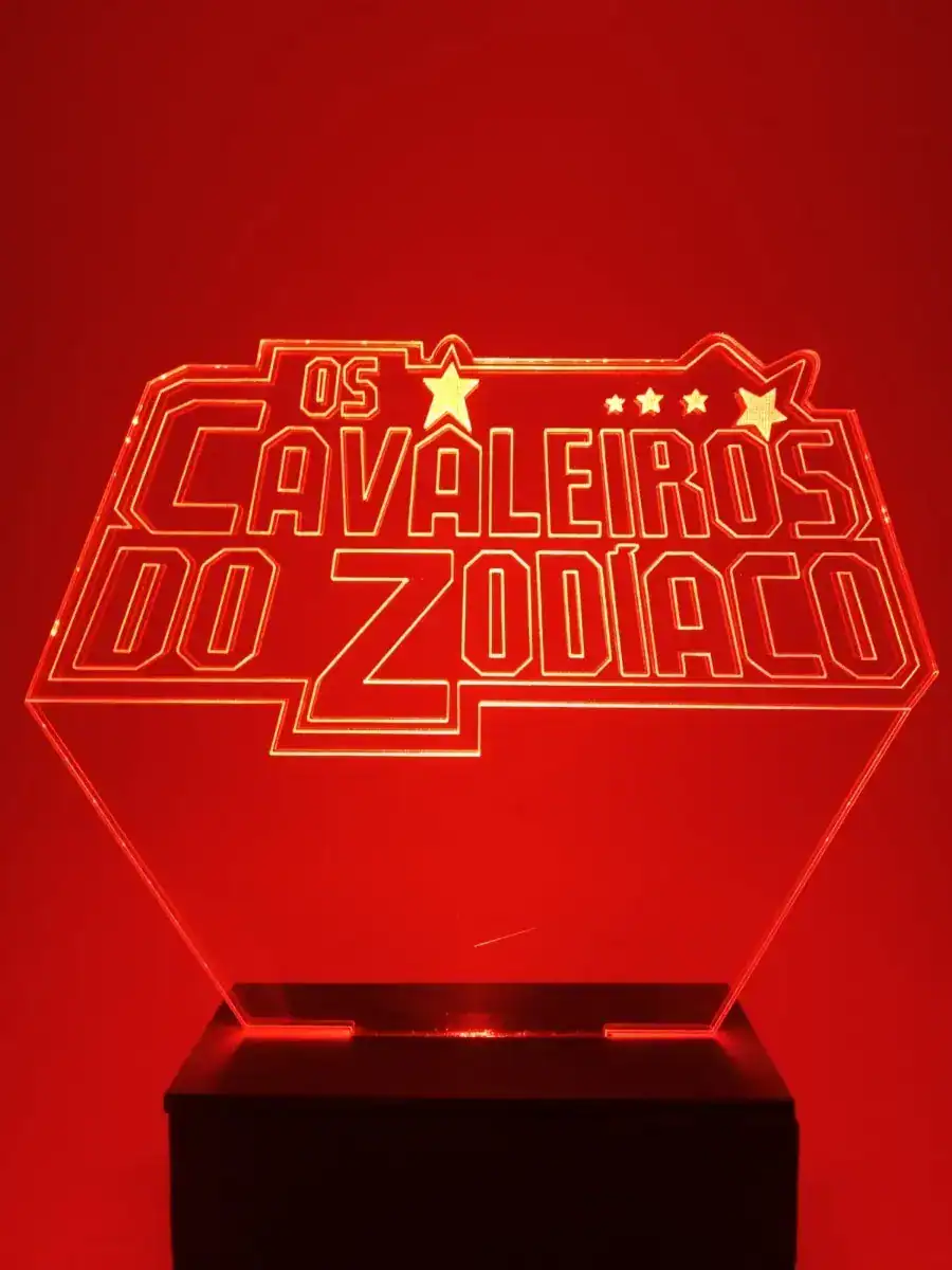 Luminária Sem Fio Cavaleiros do Zodíaco