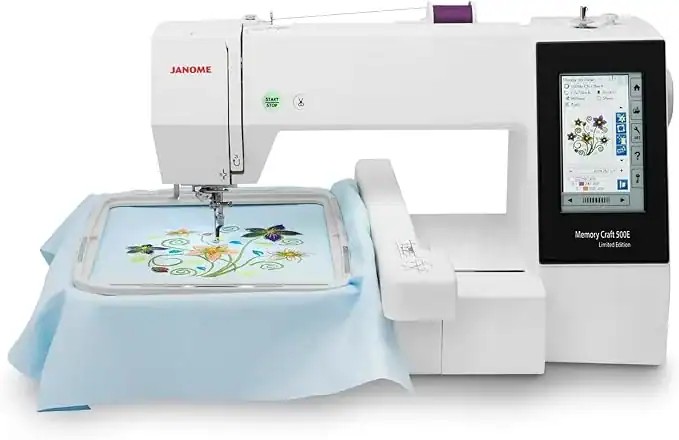 Máquina de Bordado Janome Memory Craft 500E