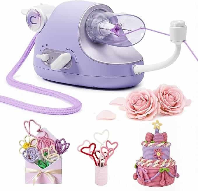 Caydo Máquina de tricô automática i Cord Pro