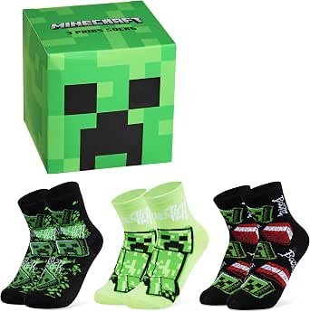 Pacote de Meias Minecraft