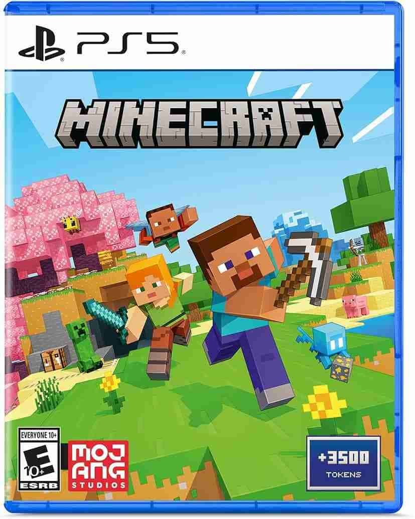 Minecraft PS5 Bedrock Edition — Mídia Física PlayStation 5
