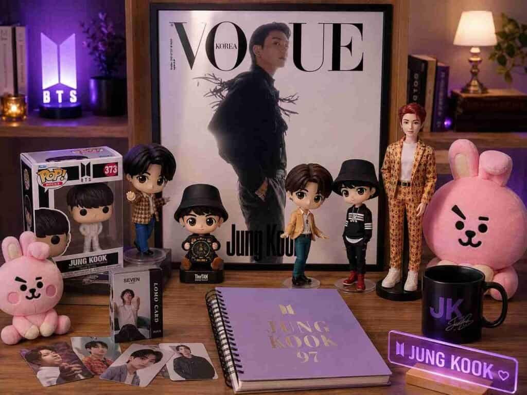Presentes Jung Kook: 37 Ideias para Fãs de BTS, GOLDEN e COOKY
