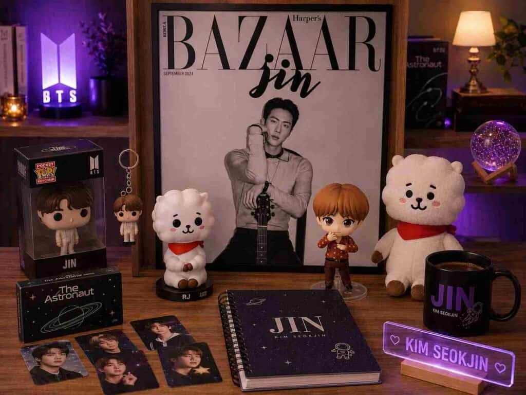 Presentes Jin: 31 Ideias para Fãs de BTS, RJ e The Astronaut
