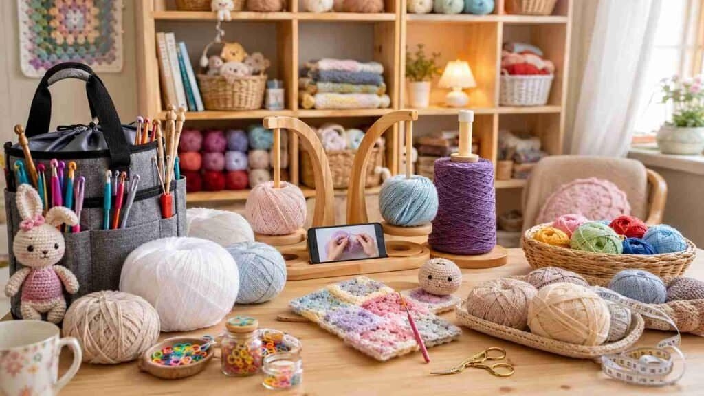 Presentes para Quem Gosta de Crochê: As Melhores Ideias de Kits, Agulhas e Acessórios