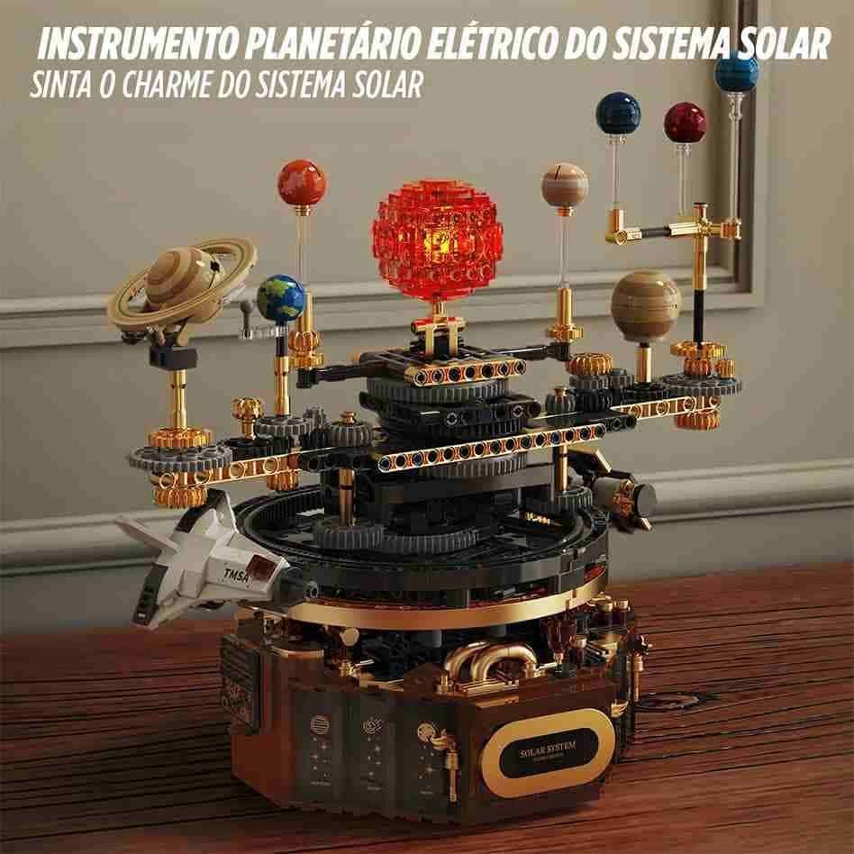 Conjunto Blocos Montar Sistema Solar