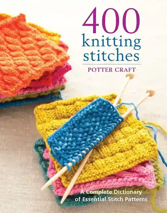 400 Knitting Stitches livro de pontos