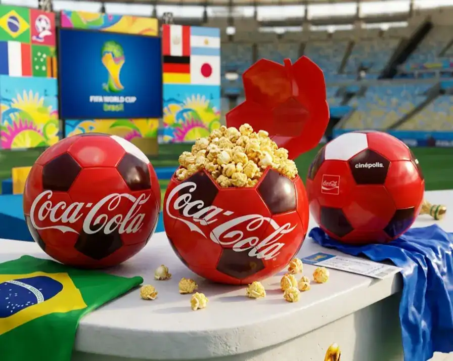 Balde De Pipoca Bola Coca-cola Copa 2026