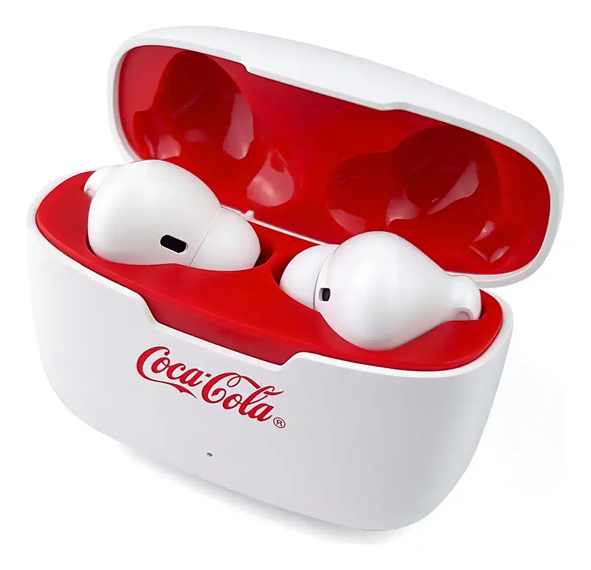Fone de Ouvido TWS Bluetooth Coca-Cola Flow Earbuds edição limitada branco