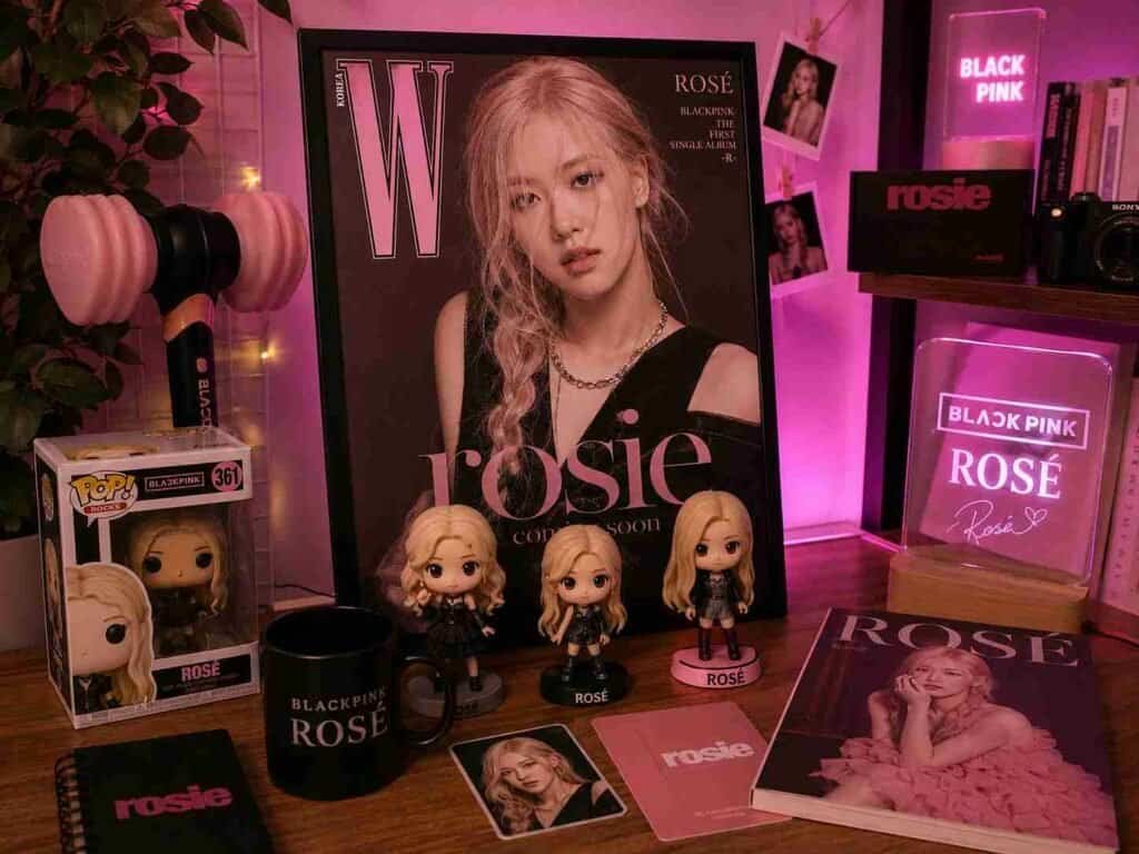Presentes para Fã da Rosé (Blackpink): Guia Completo para Quem Ama a Roseanne Park