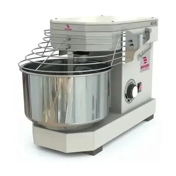 Amassadeira espiral Braesi AES-05 5kg bivolt para padaria doméstica