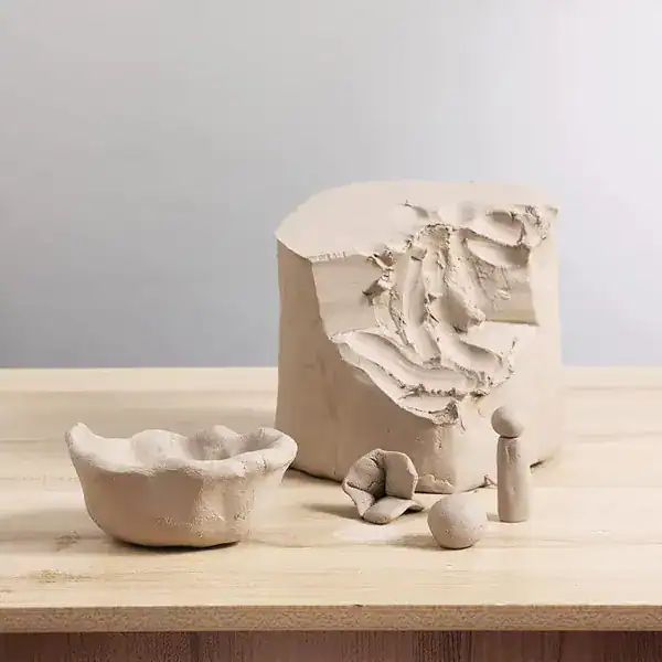 Bloco de argila de grés Deouss para construção e escultura em cerâmica
