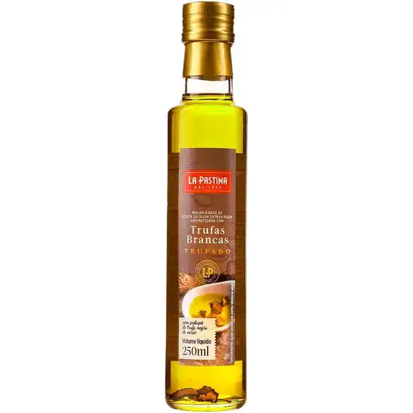 Azeite La Pastina extravirgem aromatizado com trufas brancas 500ml