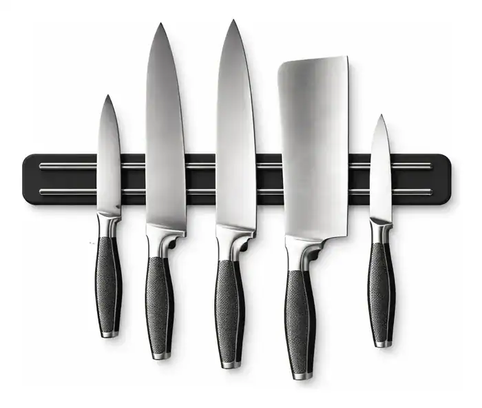 Barra Magnética Imã Suporte Facas Ferramentas Cozinha 33cm