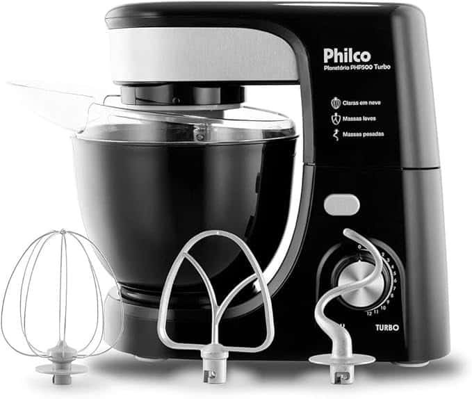 Philco PHP500 Turbo Batedeira Planetária 5 litros potente confeitaria