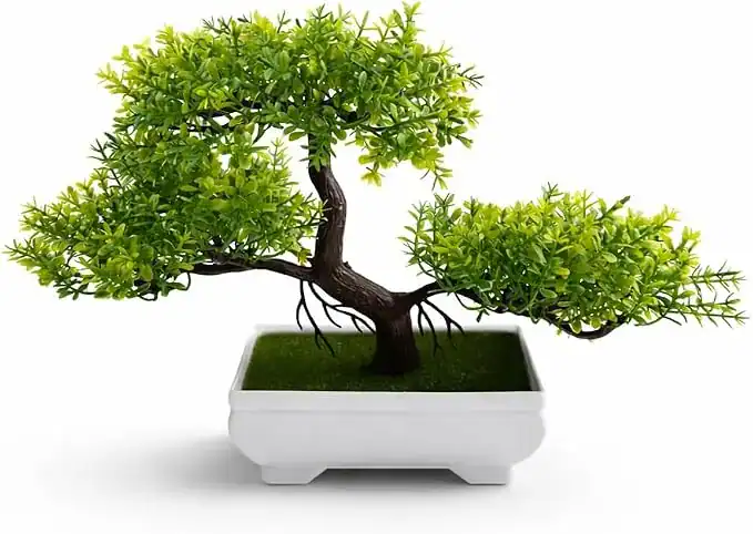 Bonsai Artificial Decorativo em Vaso