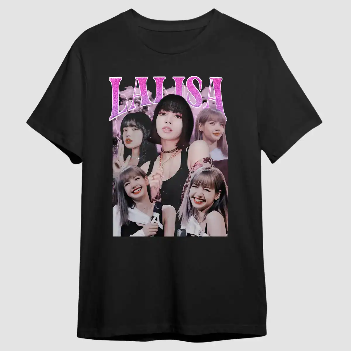 Camiseta Lisa Manoban Lalisa Vintage Bootleg