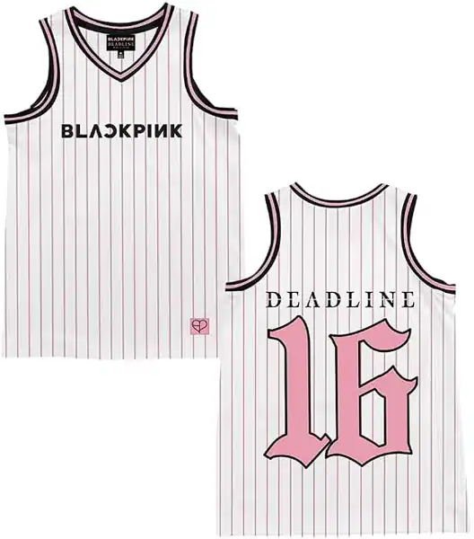 Blackpink Camiseta Regata Unissex Oficial Deadline 16