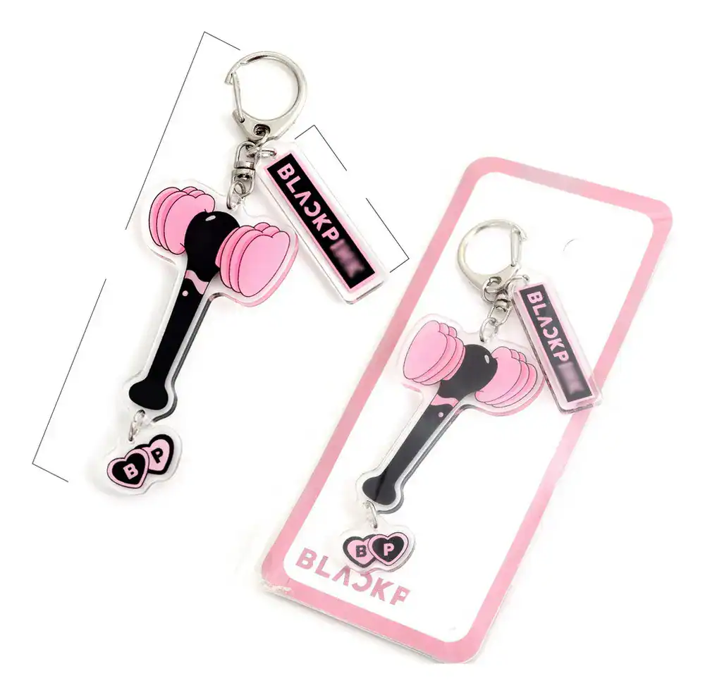 Chaveiro Lightstick BP Blackpink Acrílico