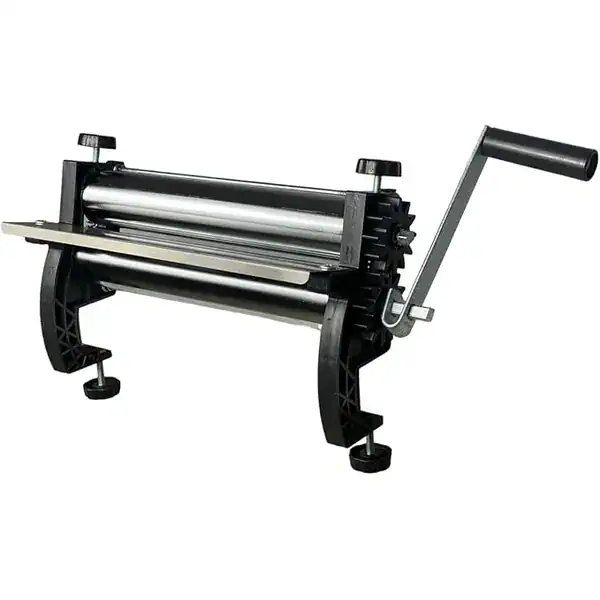 Mirella laminadora manual de massa inox 9 espessuras com cortador