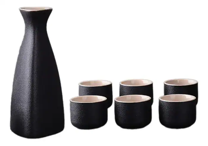Conjunto De Saquê Japonês Cerâmica