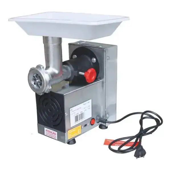 Extrusora de massas bolachas e moedor bivolt elétrica com discos formatos