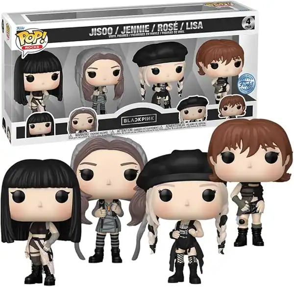 Funko Pop Rocks Blackpink Born Pink World Tour Pack 4