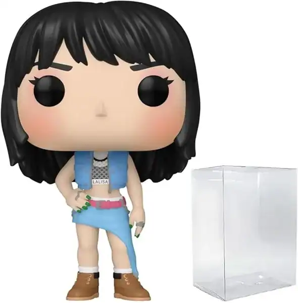 Funko Pop Rocks Blackpink Boneco de Vinil Lisa