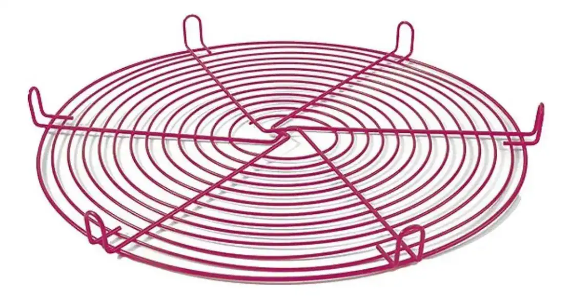 Grade Para Resfriamento Redonda Antiaderente 30cm bolos tortas