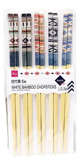 Hashi Bambu Daiso Decorados