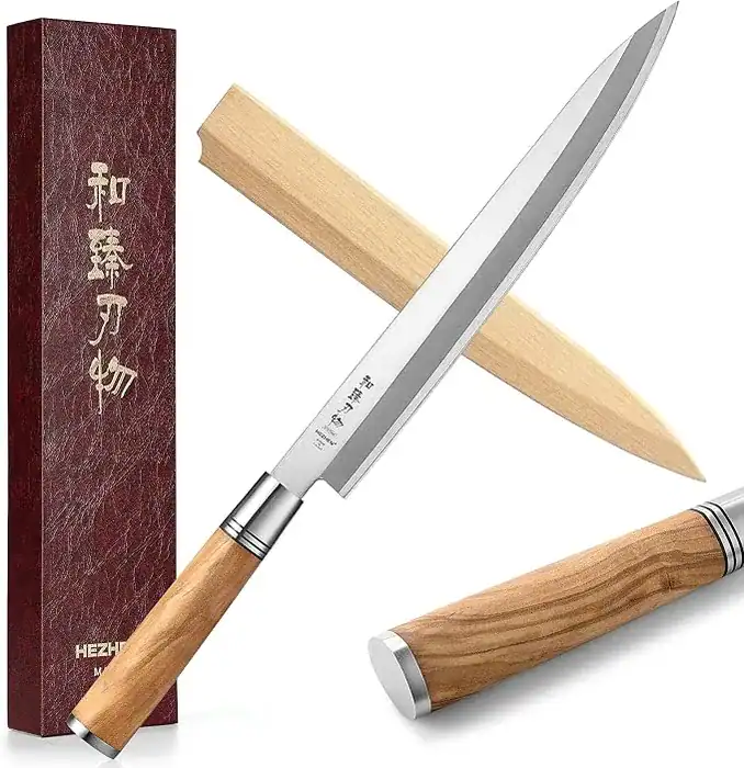 HEZHEN Faca Yanagiba de 270 mm