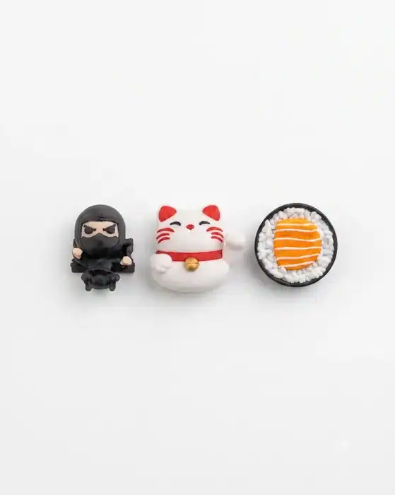 Kit 3 Adaptadores De Hashi Ninja Hot E Gato Para Iniciantes