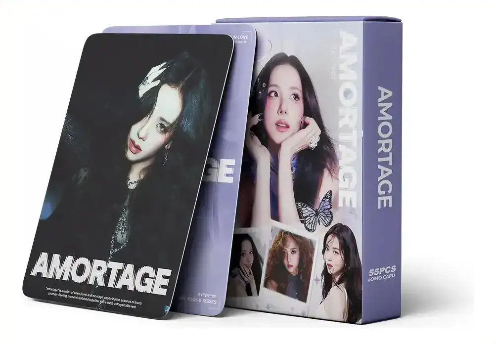 Kit 55 Photocards Jisoo Blackpink Era Amortage Lomo Card