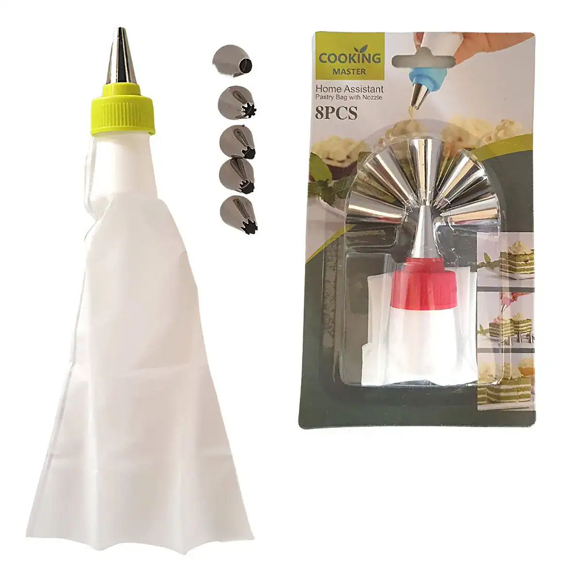 Kit Bicos De Confeitar Bico Confeiteiro 7 Peças decoração bolo