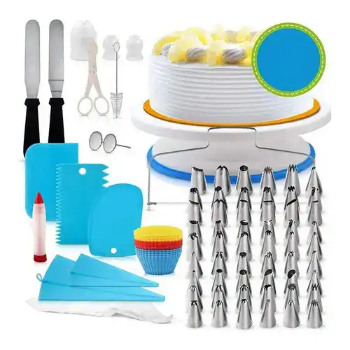Kit Confeiteiro Completo 106 Peças Bailarina Confeitaria Utensílios