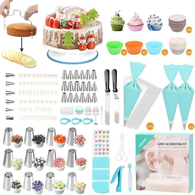 Kit Confeiteiro Kit Confeitaria Peças Confeitar Utensílios completo