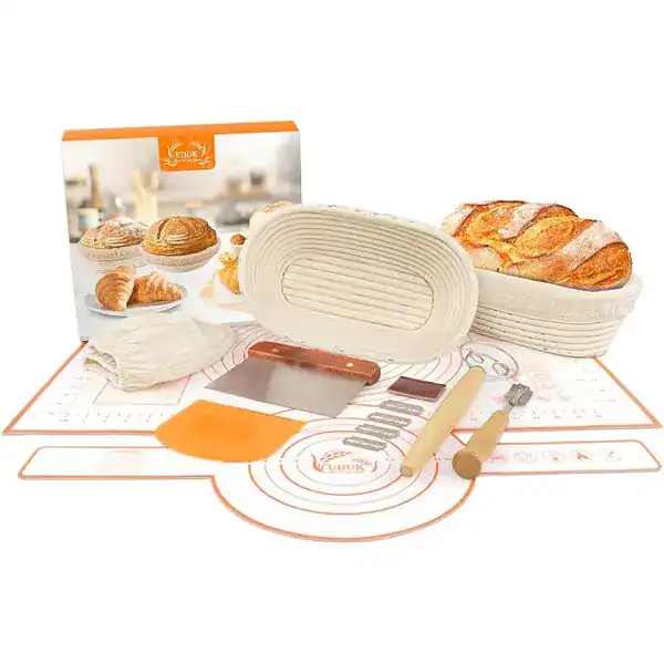 UDUK kit inicial de massa fermentada conjunto suprimentos para iniciantes pão