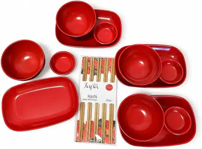 Kit Japonês Completo com Hashi