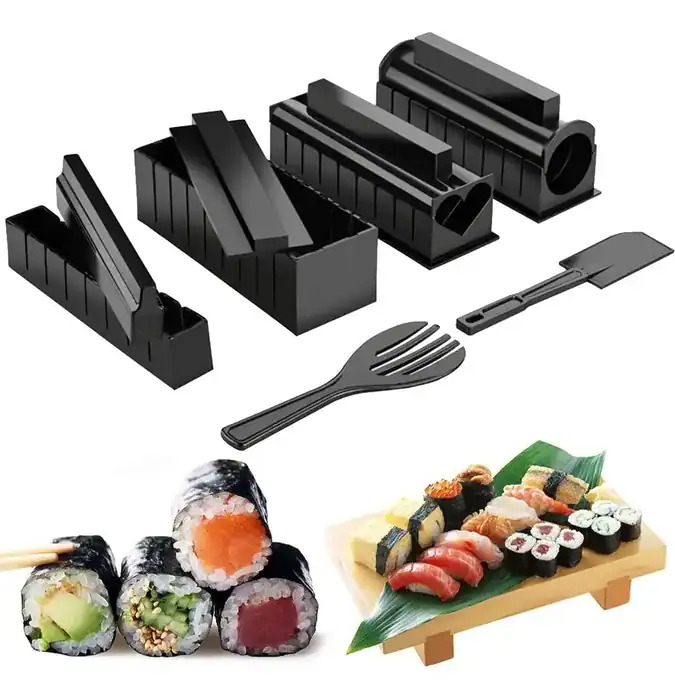 Kit Para Fazer Onigiri, Molde De Sushi, Pastel Japonês