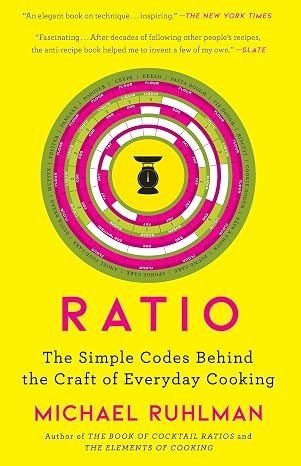 Ratio The Simple Codes Behind the Craft of Everyday Cooking livro técnica
