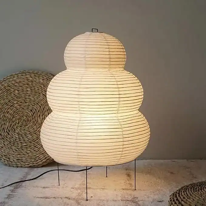 Luminária Japonesa de Chão Estilo Japandi