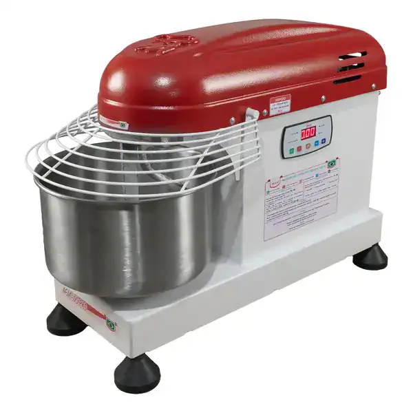 Amassadeira Ponto Maná 5kg digital espiral com painel e timer bivolt