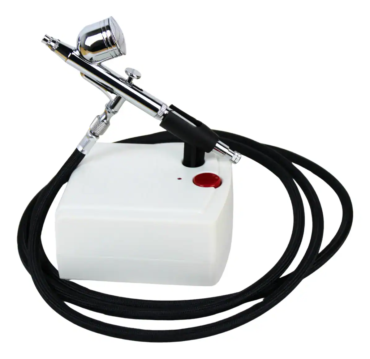 Completo Mini Compressor Ar Aerógrafo Vonder culinário confeitaria bolo