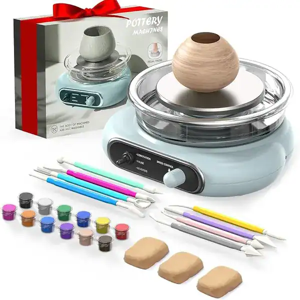 Mini kit de roda de cerâmica elétrica para iniciantes