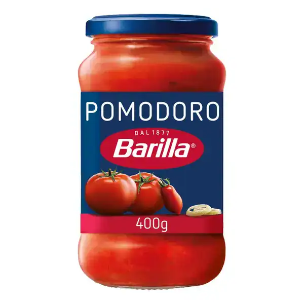 Molho de tomate Barilla Pomodoro 400g italiano clássico sem conservantes