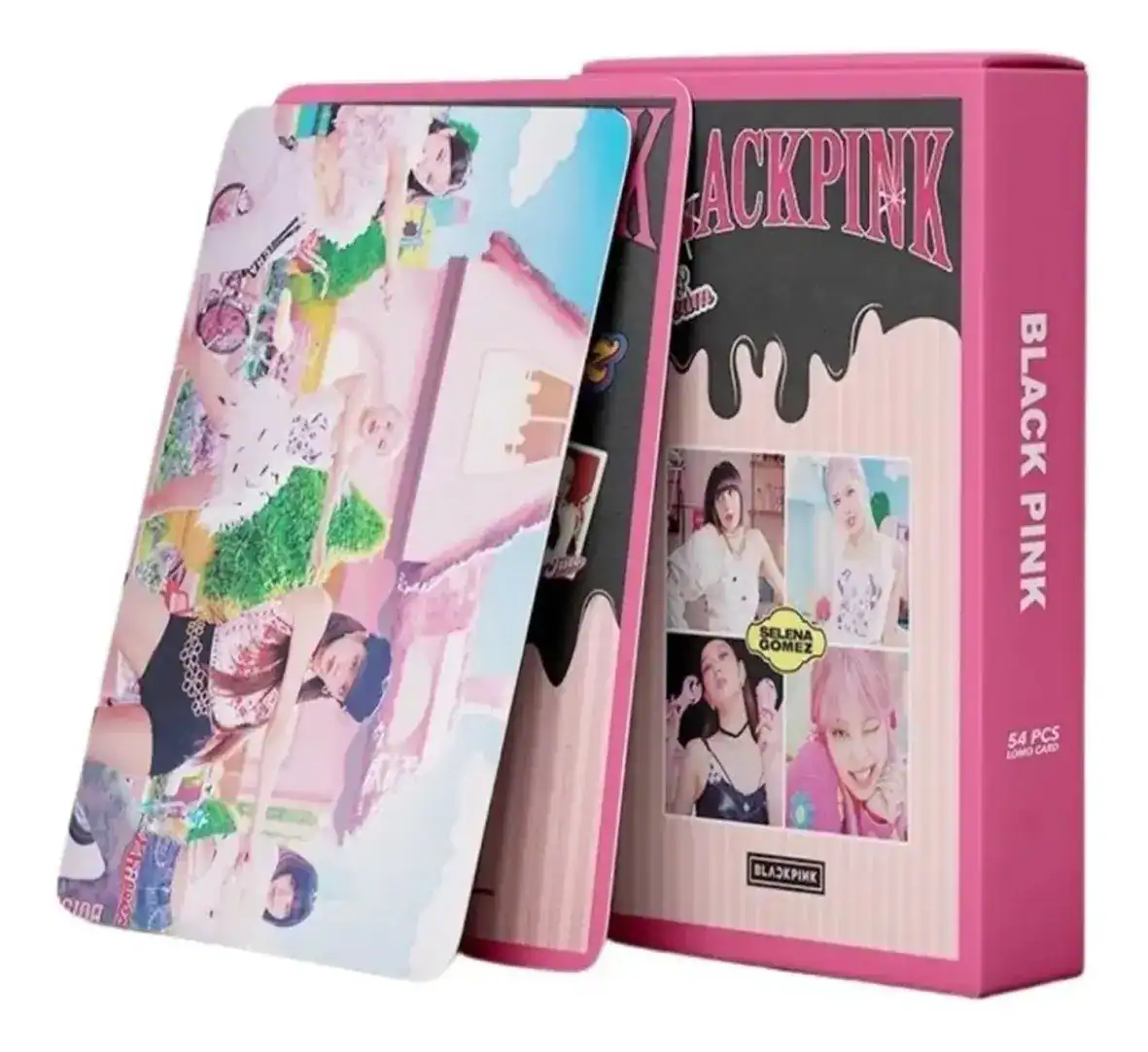 Photocard Blackpink Ice Cream Colaboração Selena Gomez