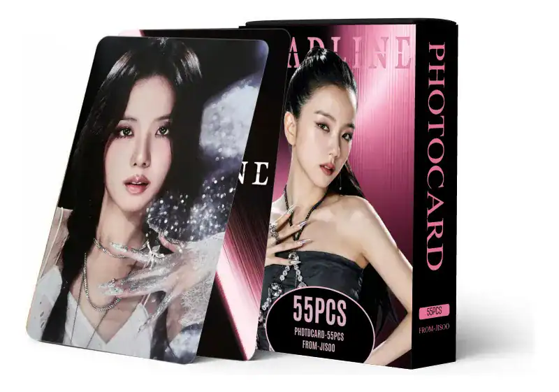 Photocards Jisoo Solo Lomo Cards Blackpink Merch Blink Era Deadline